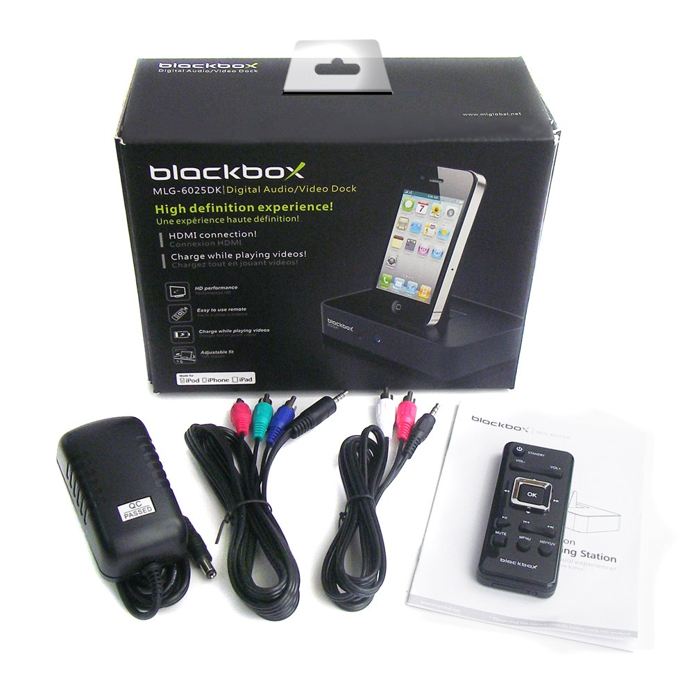 Amazon.com: BlackBox Digital AV Dock via HDMI for Apple iPod